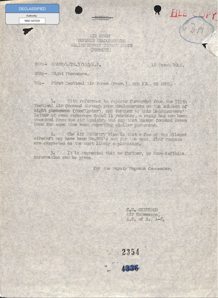 331 120752 Numeric Files 1944 1945 37153 German Armament Equipment Documents