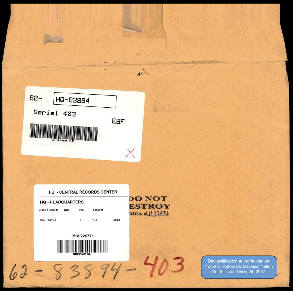 65 HS1 834228961 62 HQ 83894 Serial 403