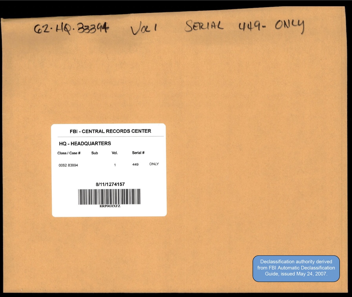 65 HS1 834228961 62 HQ 83894 Serial 449