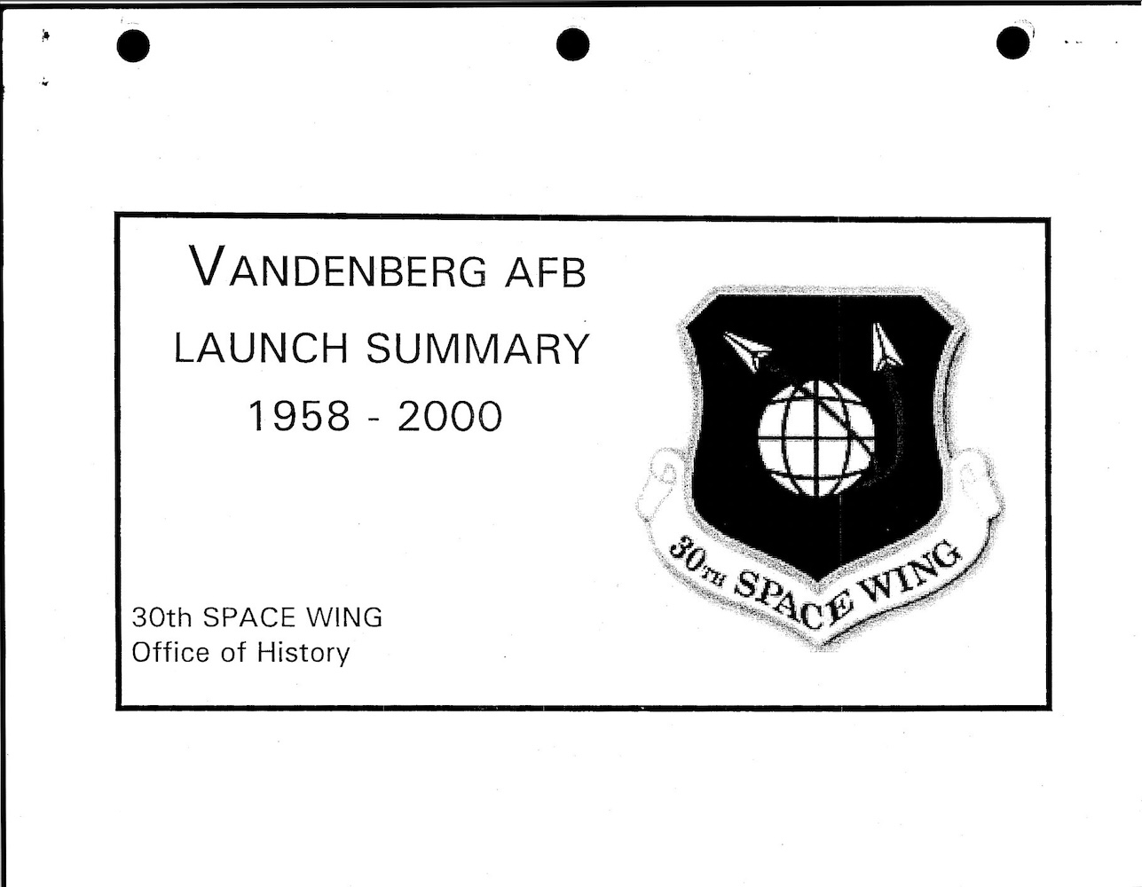 DOW UAP D49 Launch Summary February 2000