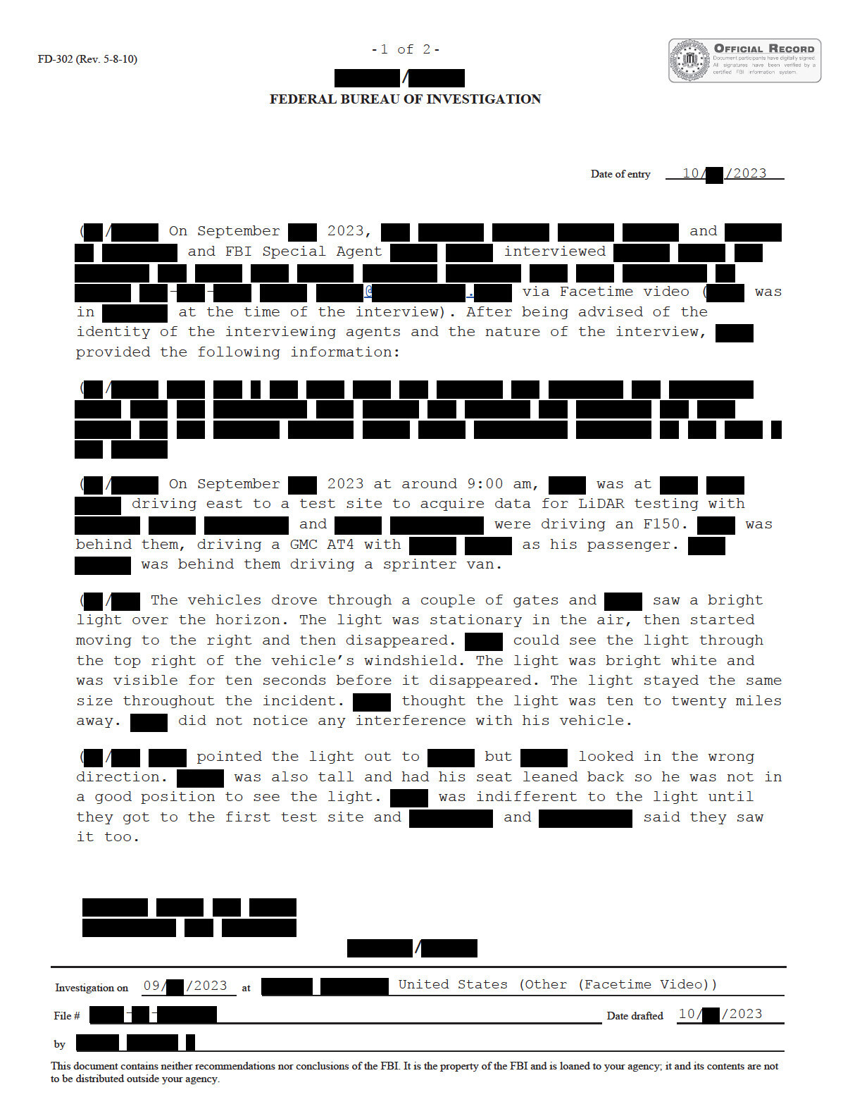 Serial 5 Redacted Redacted